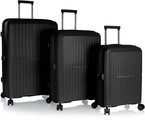 bugatti Corium 4-wiel trolley 75 cm schwarz