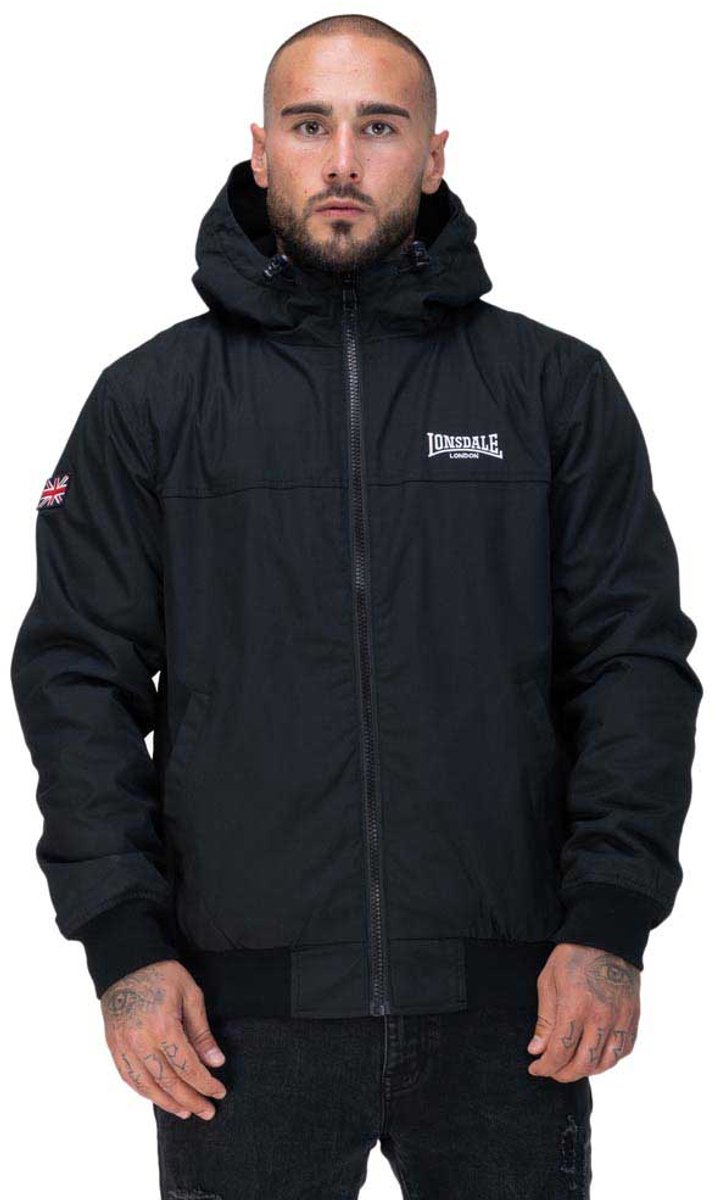 Lonsdale London DUNSTER Heren Tussenseizoensjas - zwart - M