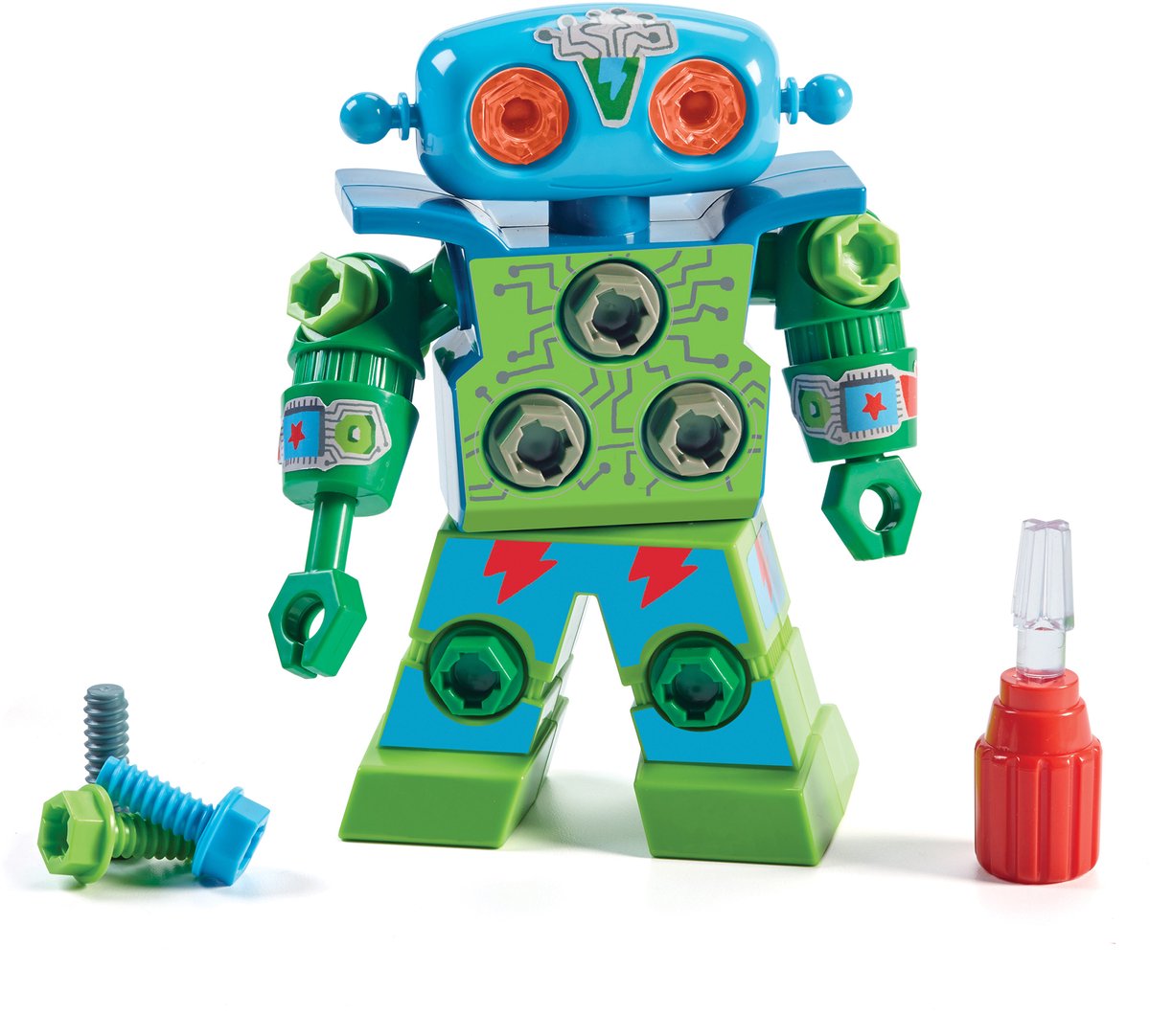 Learning Resources Design & Drill® Robot - Boor & Versierrobot - STEM - Groen - 3+