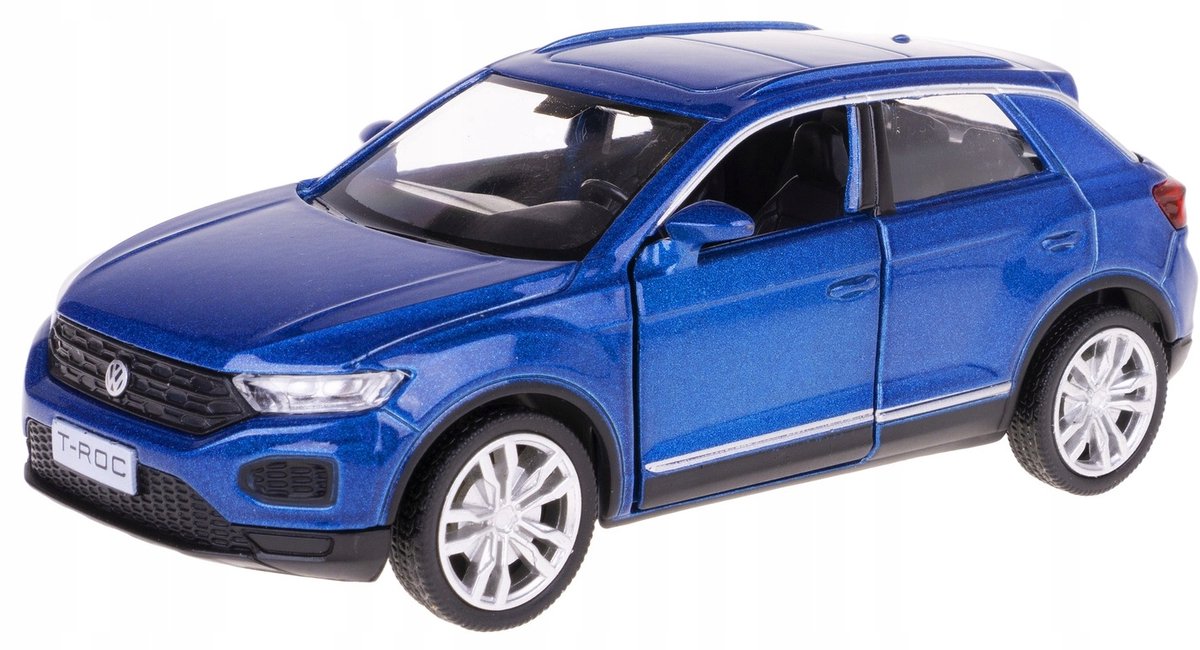 Volkswagen T-Roc Speelgoedauto Blauw RMZ 160x70x70 mm