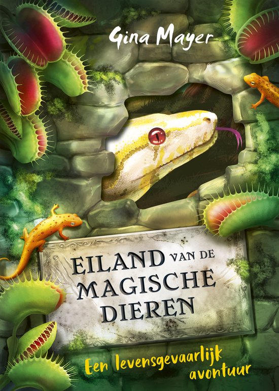 Eiland van de magische dieren - Een levensgevaarlijk avontuu ... - cover