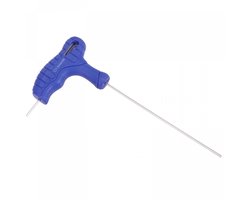 1Pcs 1.5mm Hex Key T Handle, T Bar Dual End Wrench Spannner for Home Repair and Mechanical Maintenance, Metric CR-V Steel