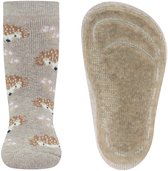 Ewers antislip sokken egeltjes beige