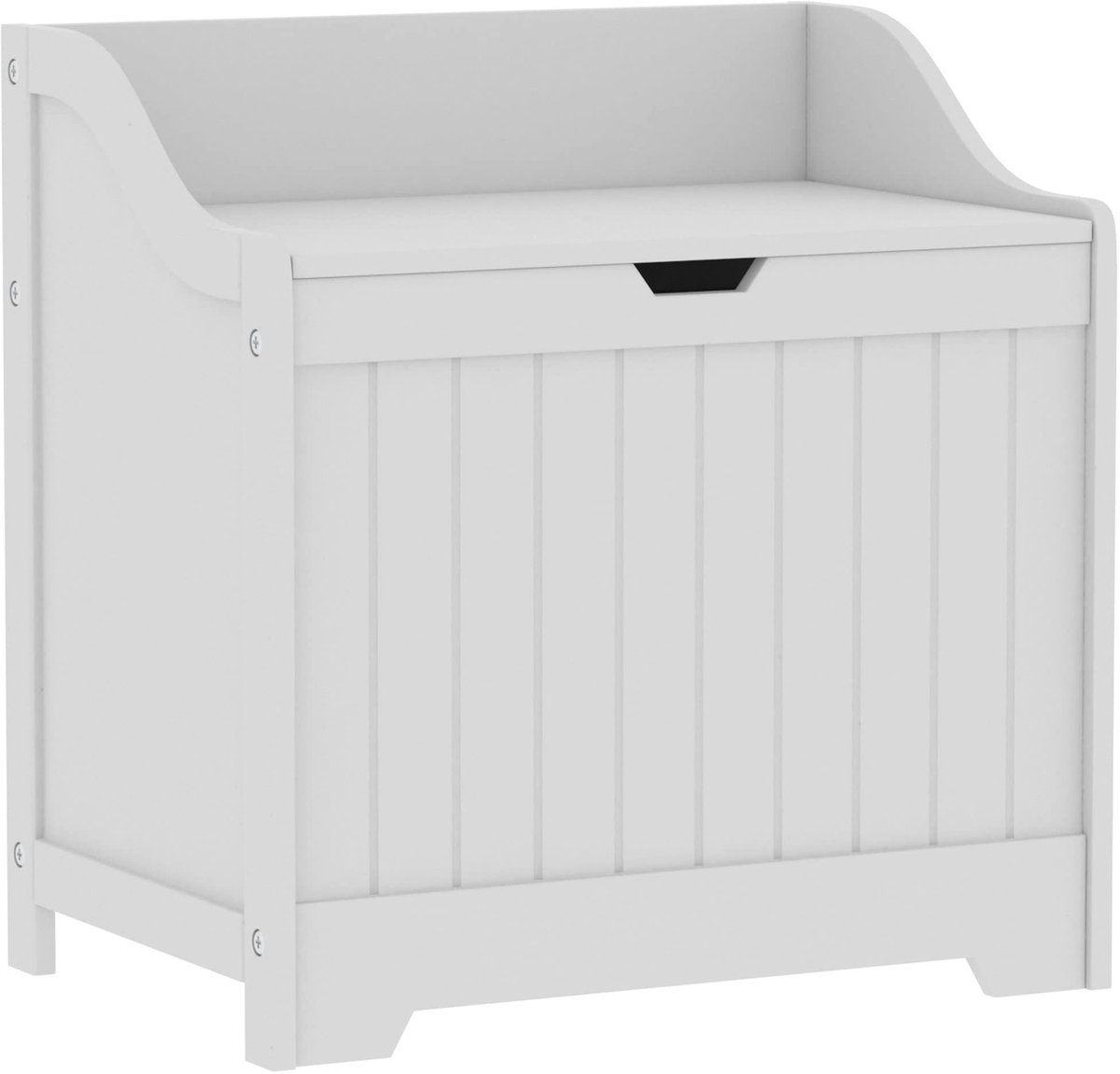 Ibenzoa® Stijlvolle witte badkamerkast met ruime opbergruimte en moderne uitstraling