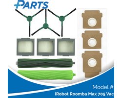 iRobot Roomba Max 705 Vac Onderhoudsset (Plus.Parts® alternatief voor 4849965)