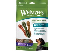 Whimzees Tandenborstel Star XS - Kauwsnacks - Hond - 6,5cm - 48st