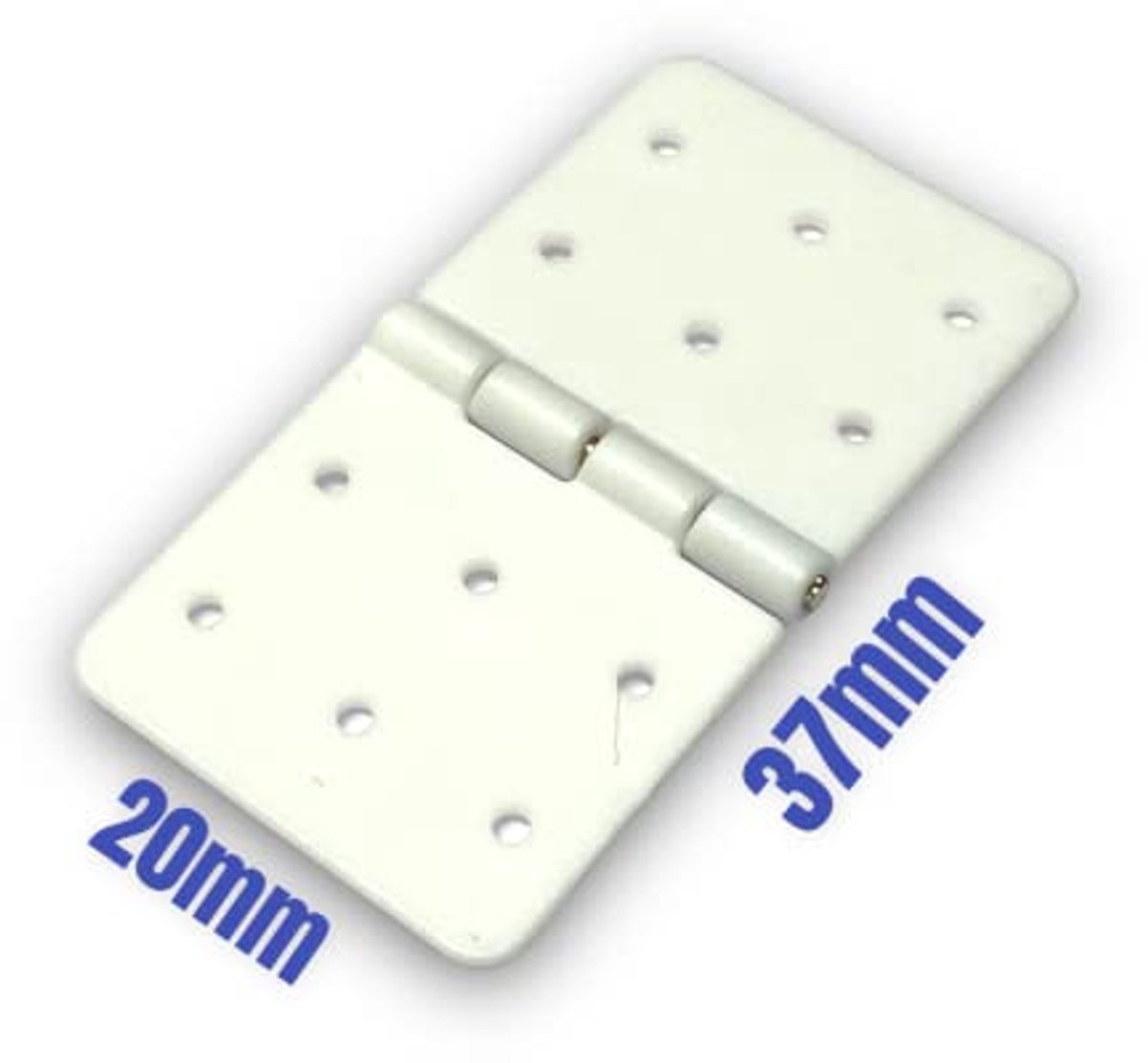 Mini Nylon Scharnieren 10x voor RC Vliegtuigen - 37x20 mm Roeischarnier