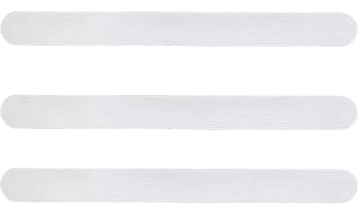 Transparante bescherming voor padelrackets met ruw oppervlak - 35 x 370 mm