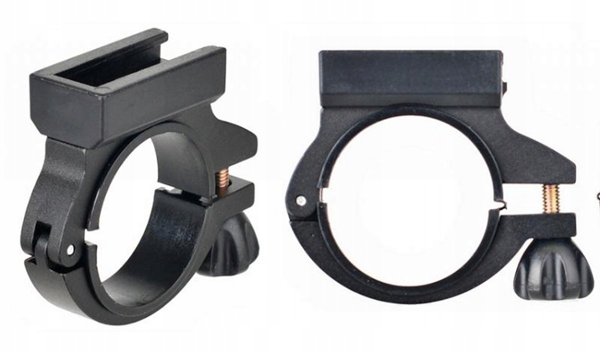 Aluminium Fietslamphouder PROX Spika/Kraz/Rigel/Kastor II 27,2/31,8/35mm