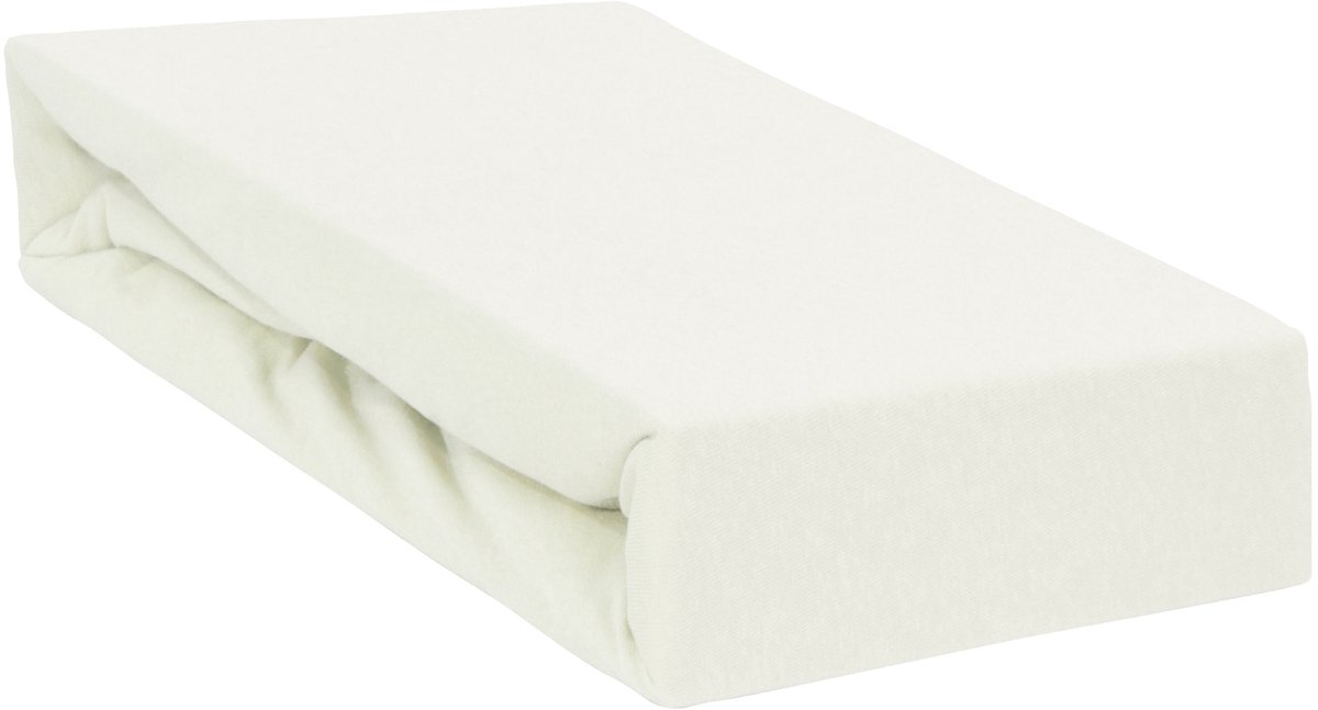 100% Katoenen Hoeslaken Kinderbed 180x90cm - Ecru - Gemaakt in Polen