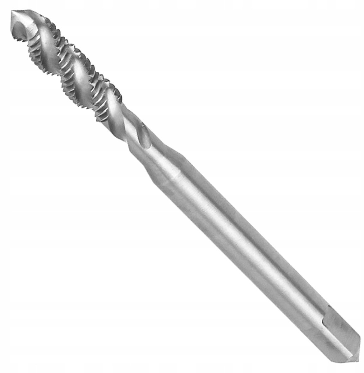 M2,5x0,45 HSSE Co5 Kranen Machinetap DIN 371 Spiraal