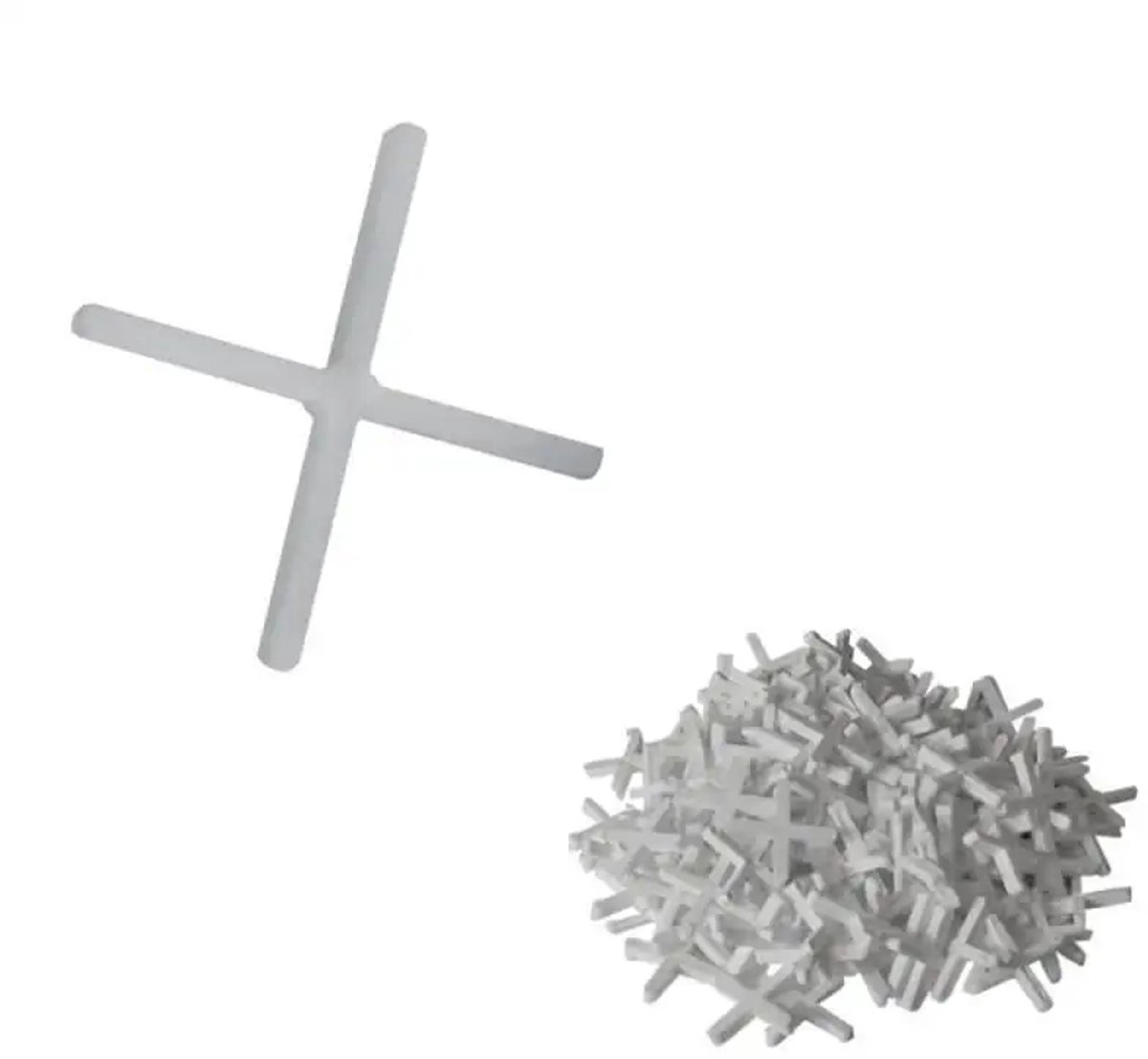 Dedra Drukkruisjes Tegels 1mm 200 Stuks