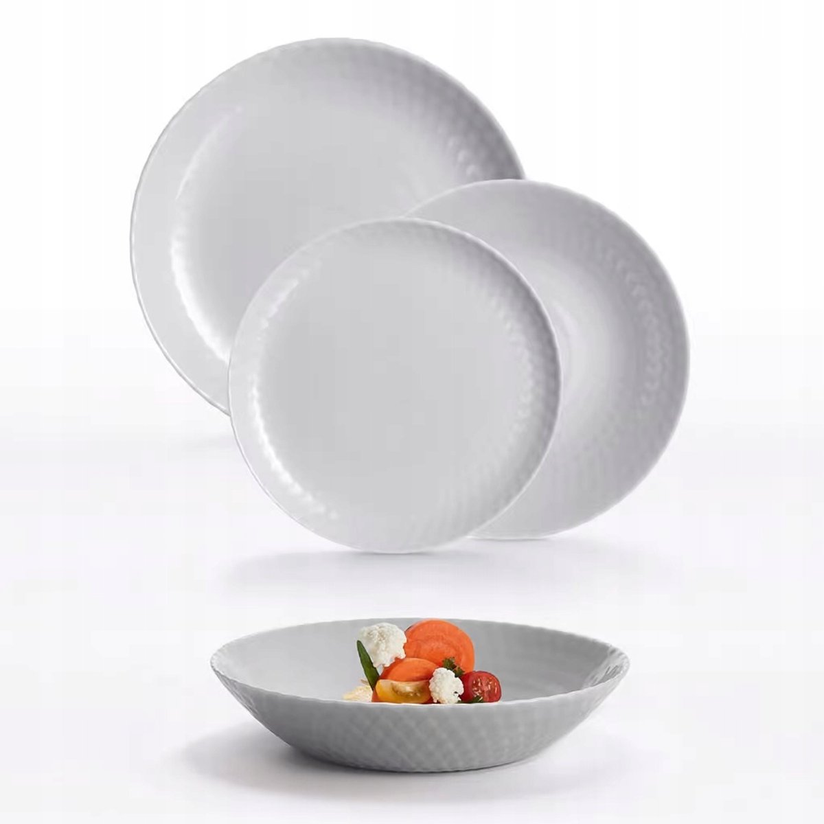 Luminarc Pampille serveert 18 delig roosters, 6 personen
