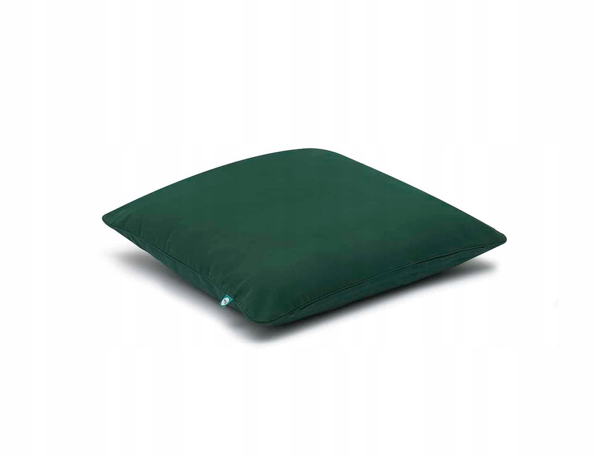 Basic Kussenhoes Flesgroen 40x60 cm - Zacht Katoen met Rits