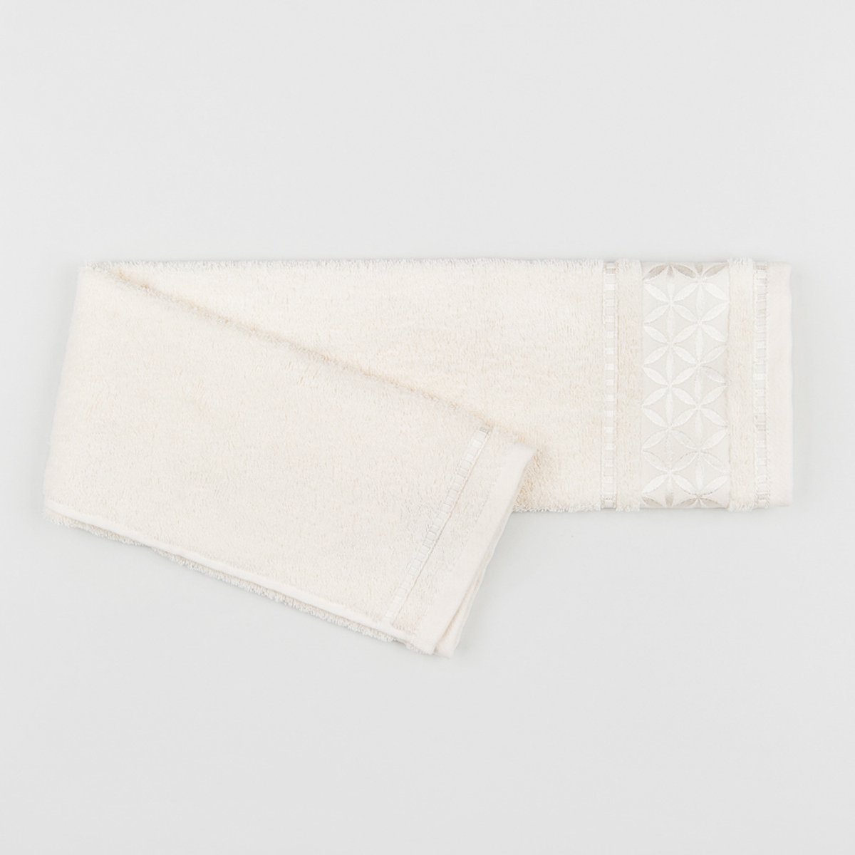 Paola Badhanddoek Krem 70x140cm 450g/m² - Zachte Katoen