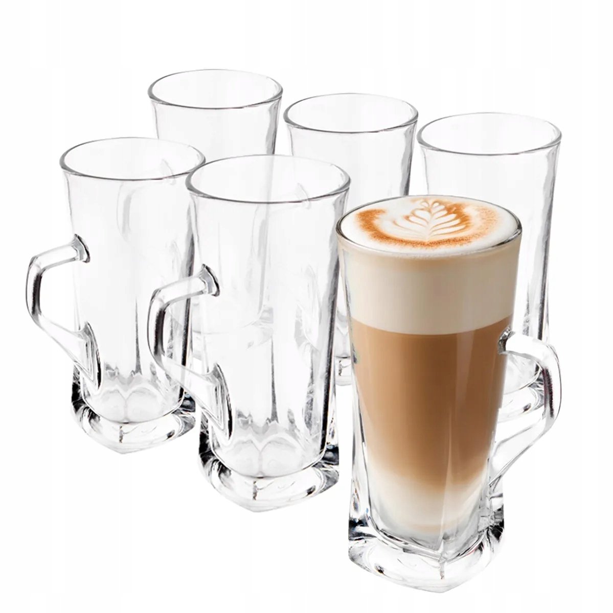 Altom Design Geo Latte Glazen 330ml - Set van 6