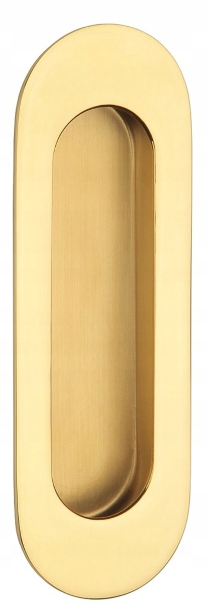 STERK 1717 GOLD PVD Oval Deurgreep - Gepolijst Goud