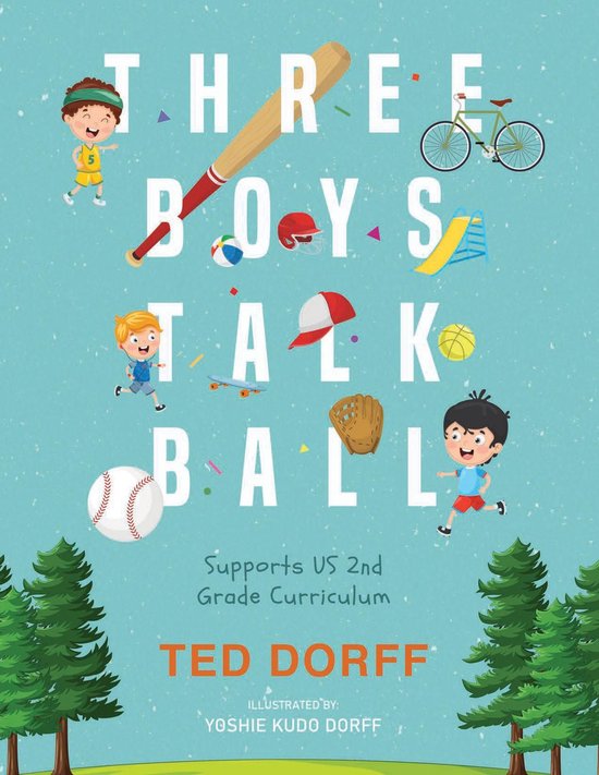 Three Boys Talk Ball - cover
