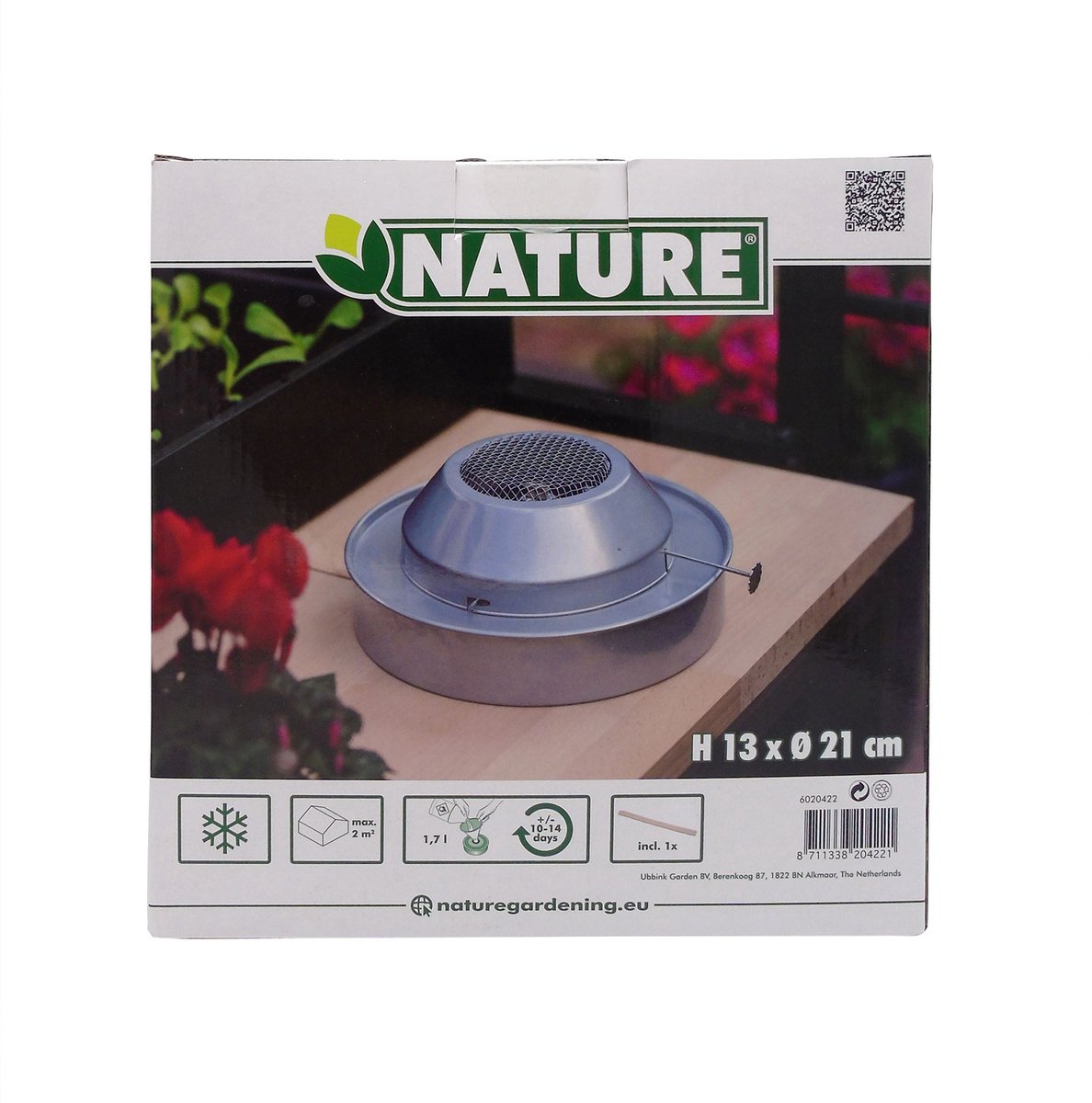 Talen Tools Nature Chauffage de serre - H13 x Ø21cm