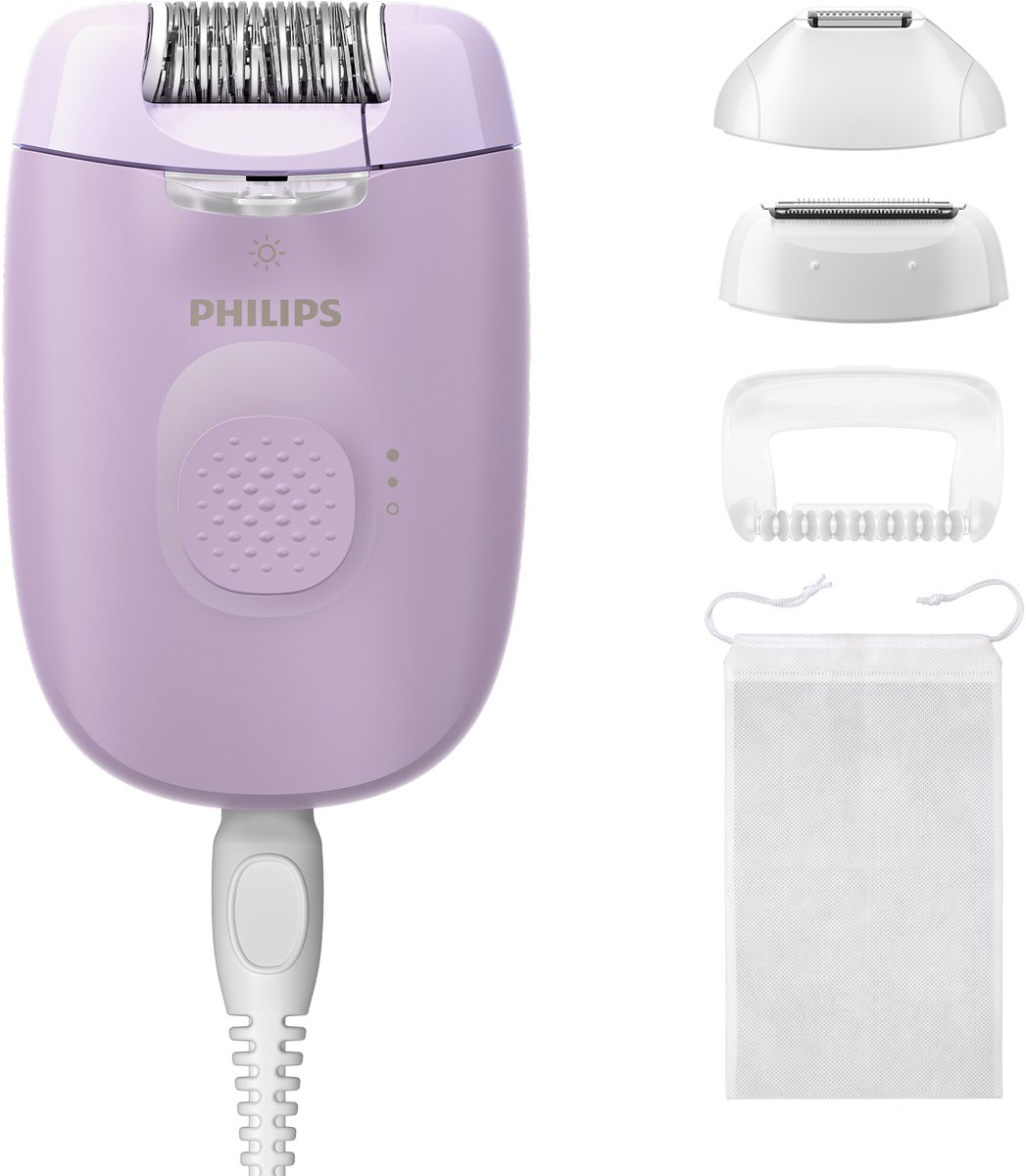 DAP Epilator Series 4000 Epileren met Snoer en 4 Accessoires - afbeelding 3