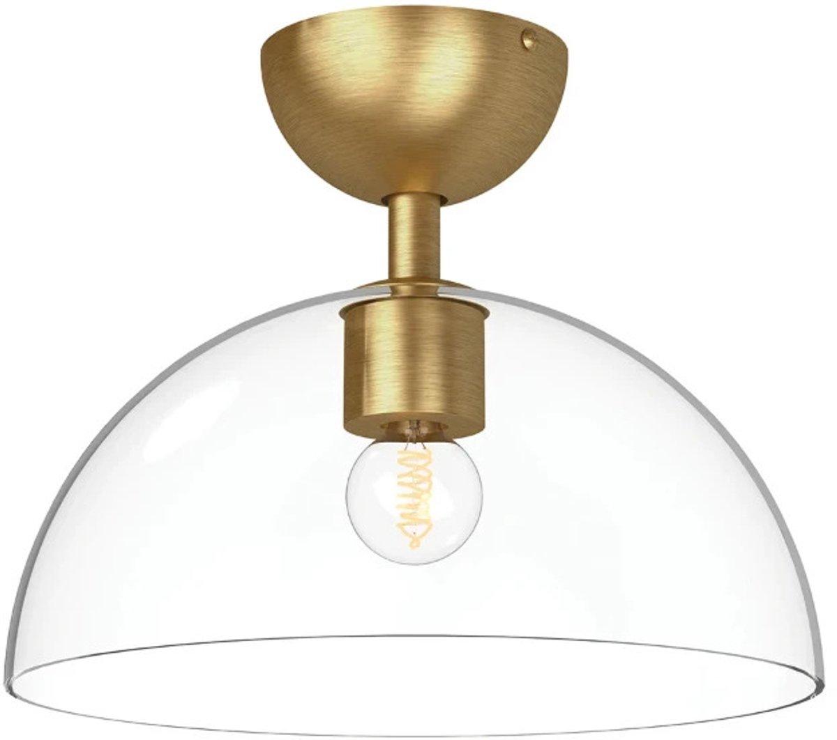 Alora Mood LED Plafondlamp Jude | 1X E27 Max 60W | Brushed Gold