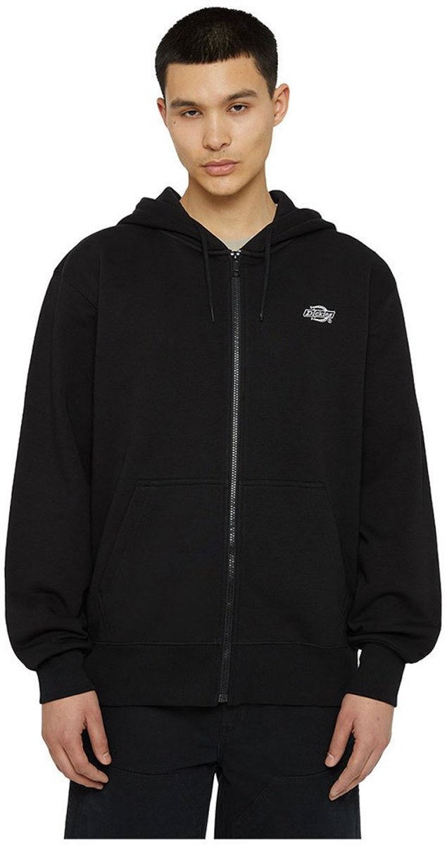 Dickies Summerdale Zip Through Sweatshirt 2XL Man Zwart