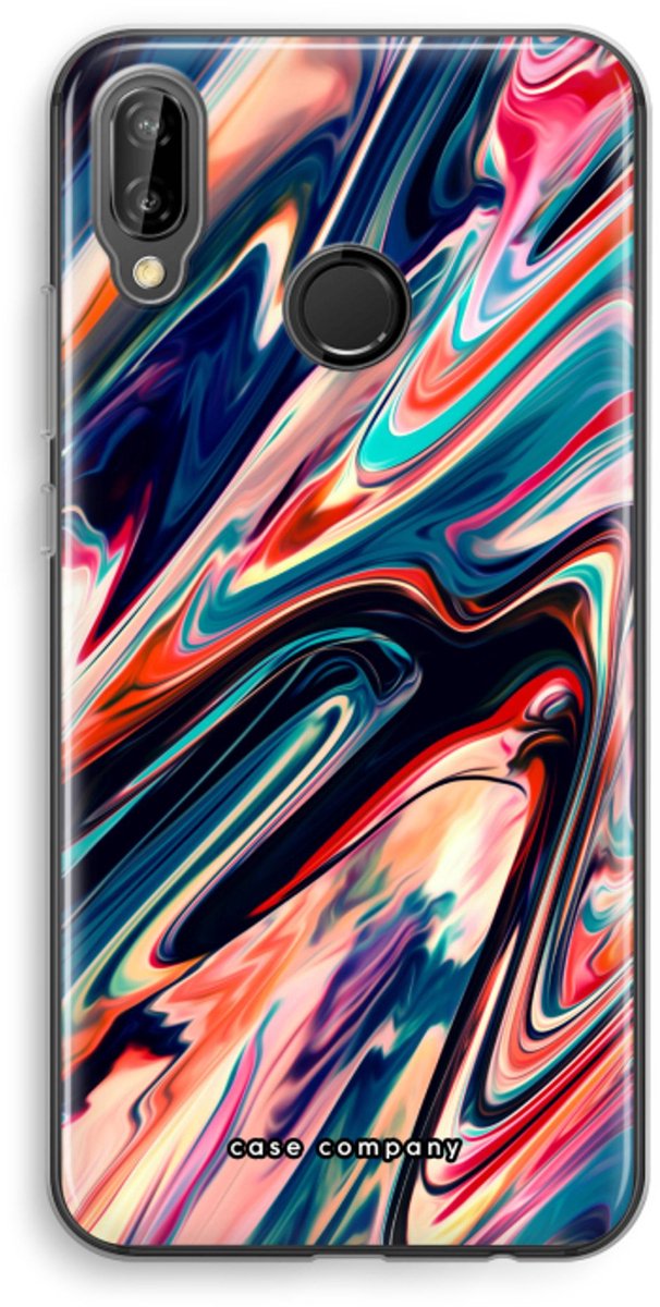 Case Company® - Hoesje geschikt voor Huawei P20 Lite hoesje - Quantum Being - Soft Cover Telefoonhoesje - Bescherming aan alle Kanten en Schermrand