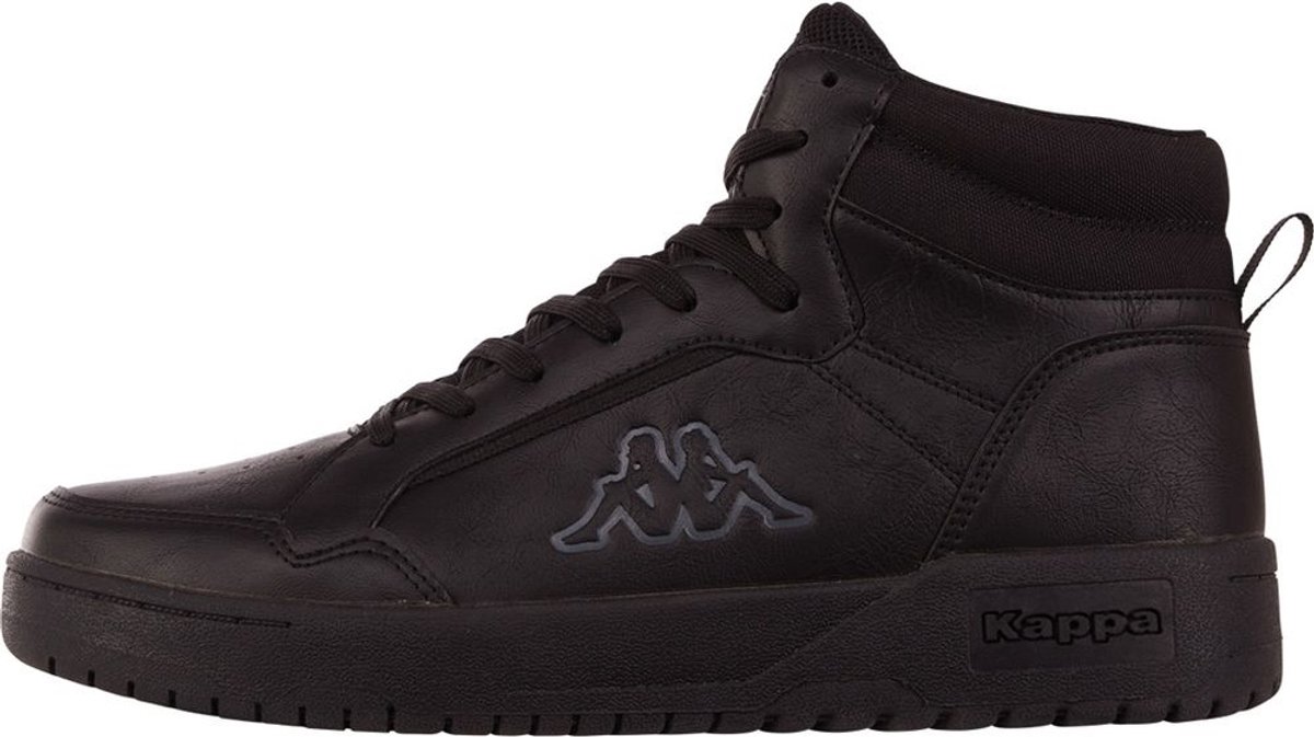 Kappa Unisex Mid Cut Sneaker 243317OC Black/Grey-43