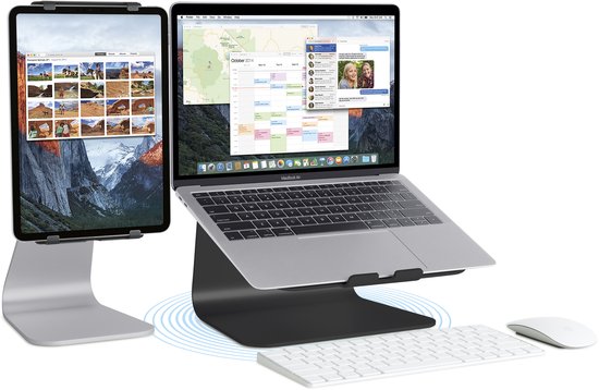 Rain - Geschikt voor - Design - Geschikt voor - mStand - Geschikt voor - 360 - Geschikt voor - Laptop - Geschikt voor - Stand - Geschikt voor - + - Geschikt voor - Swivel - Geschikt voor - Base - Geschikt voor - Black