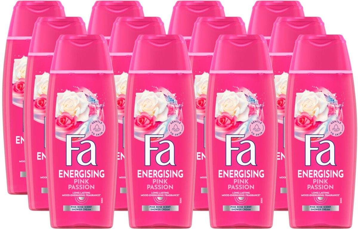 Fa Pink Passion Douchegel 12x250ml - Voordeelverpakking
