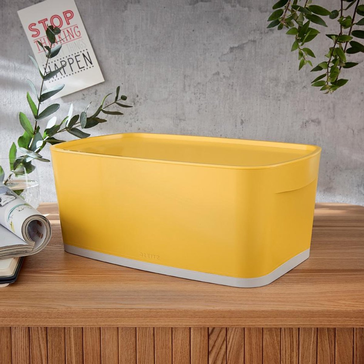 LEITZ Opbergbox My Box Cosy, 5 liter, grijs