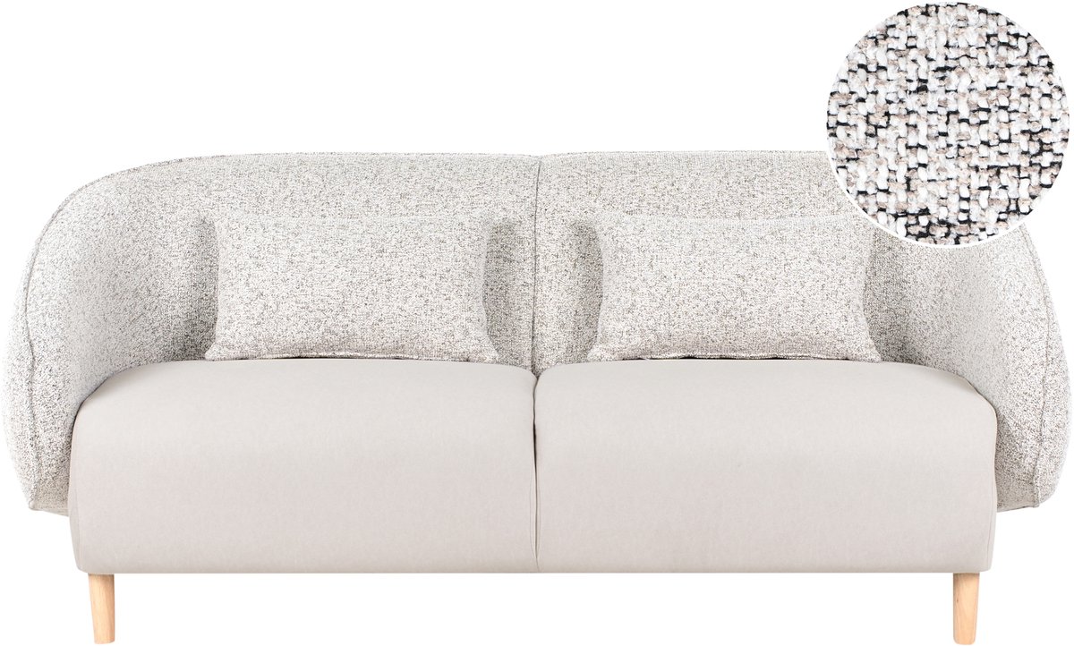 UMEA - Driezitsbank - Lichtbeige - Polyester