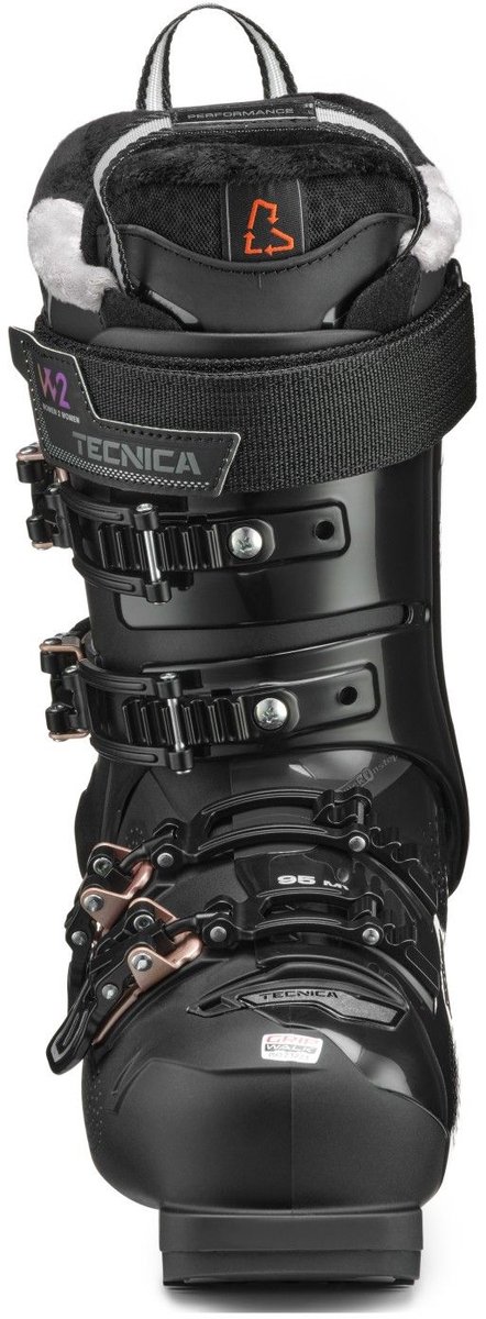 TECNICA - mach1 mv 95 w td gw black - Skischoenen dames - Zwart, wit