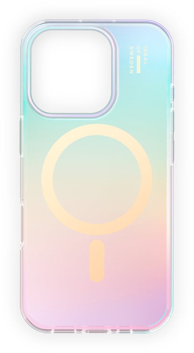 iDeal of Sweden Clear Case met magnetische ring geschikt voor iPhone 17 Pro Max Shimmer