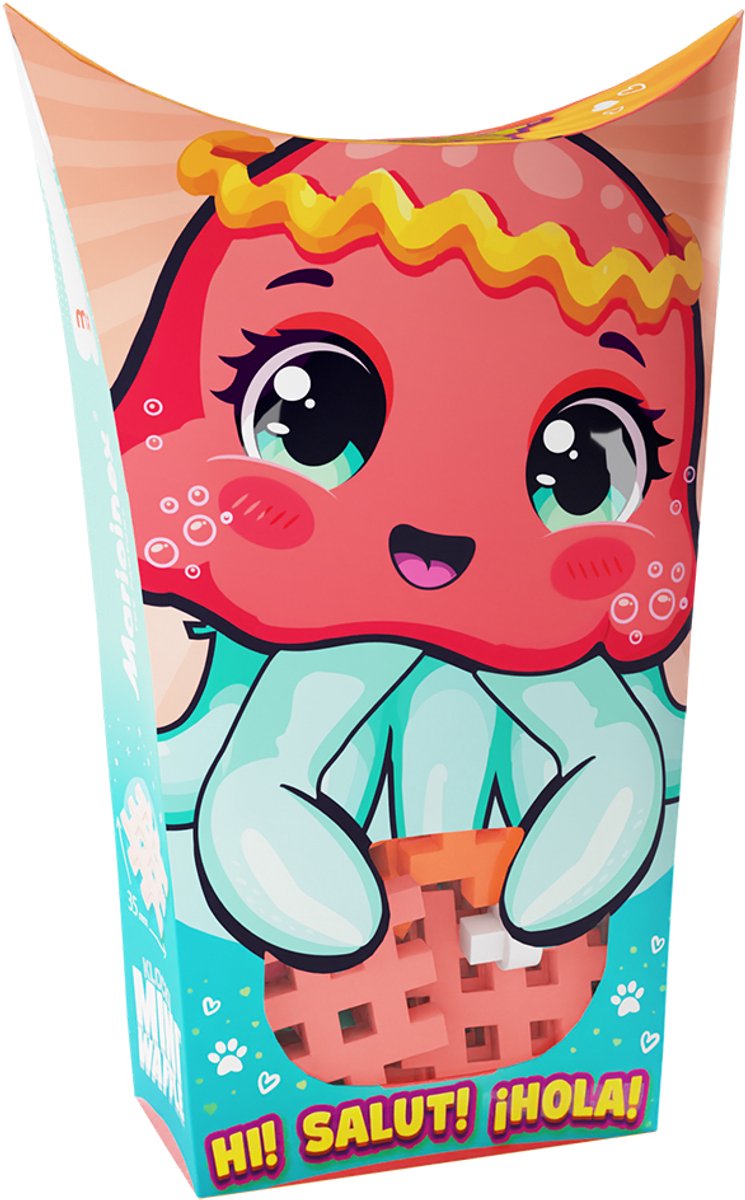 Mini wafel blokken pocket pets kwal - Marioinex - vanaf 3 jaar