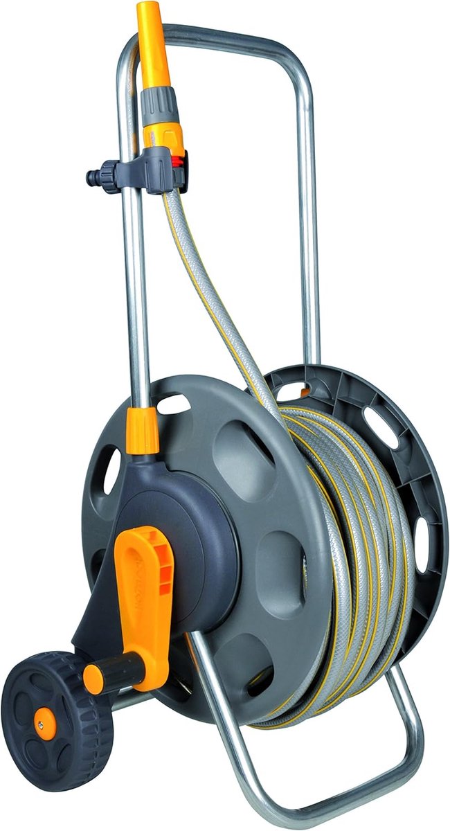 Slangwagen 50 m met accessoires - Ergonomisch en robuust voor tuingebruik