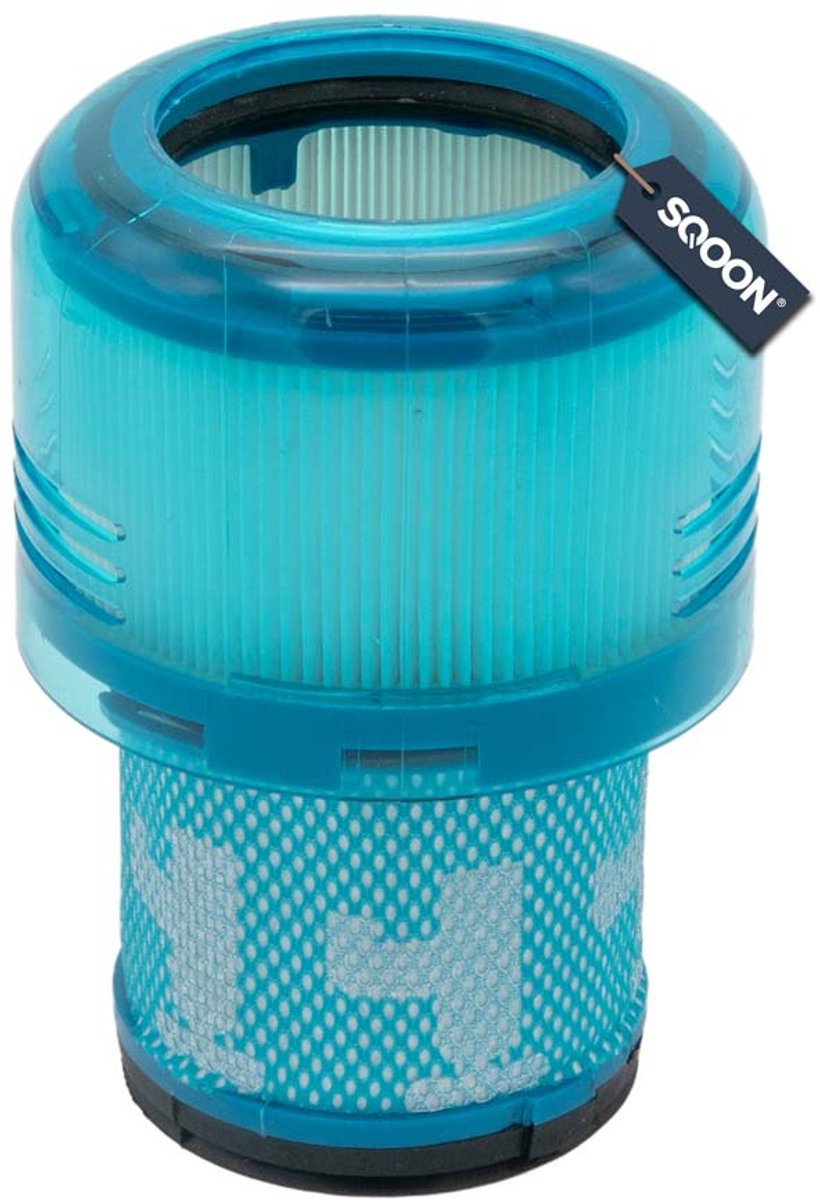 SQOON® Filter Geschikt voor Dyson V15 (SV22) – Wasbaar – Vervangt 97001303