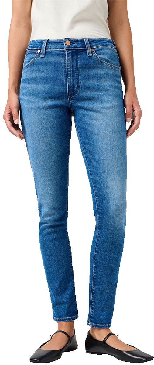 Wrangler Sienna Spijkerbroek 28 30 Vrouw Blauw