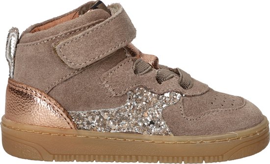 Baskets pour femmes IK-KE - Filles - Taupe - Taille : 21