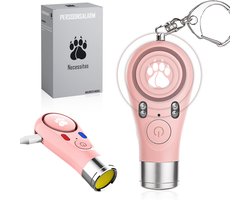 Necessitas ® Senioren alarm - Persoonlijk alarm - Persoonlijk alarm sleutelhanger - persoonsalarm - Alarmsysteem 140DB Geluid - Incl. Batterij - Zelfverdediging sirene - USB oplaadbaar - Roze