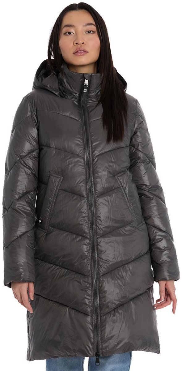 Ragwear Rebelka Shiny Stone Winterjas Dames Grijs