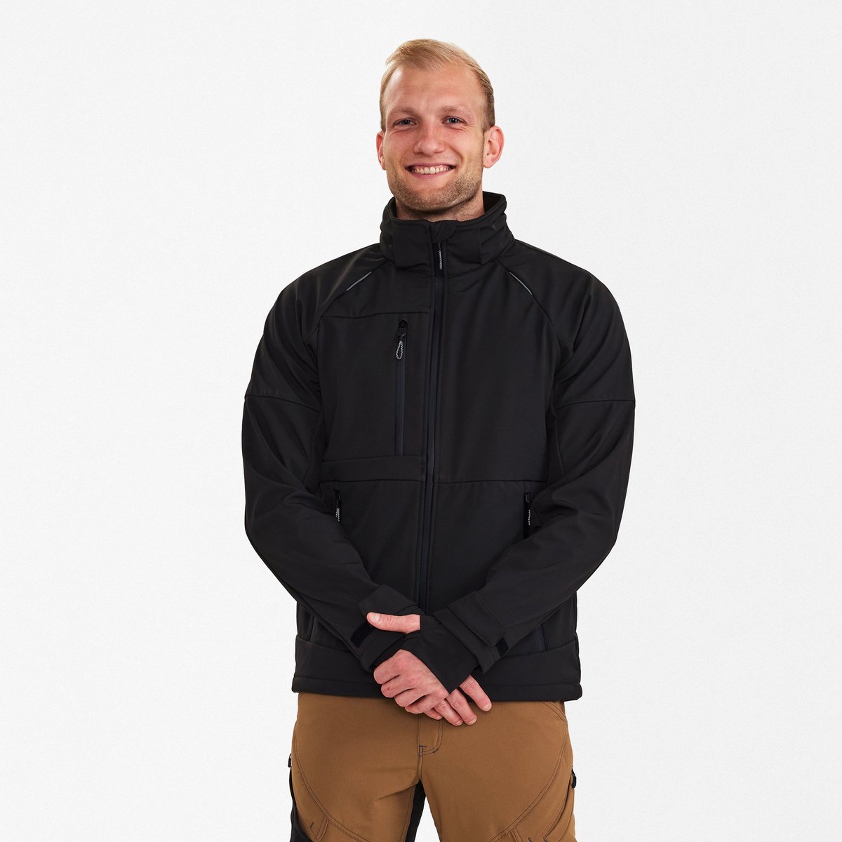 Engel X-treme softshell jack 1377-603 - Black - M