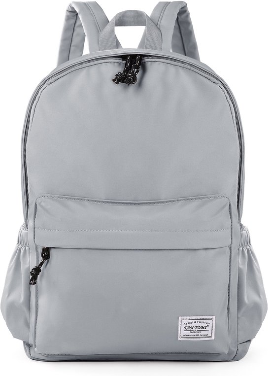 Rugzak Heren Schooltas Mode Trend Dames De Middelbare School Gemiddelde Zwart V 5818