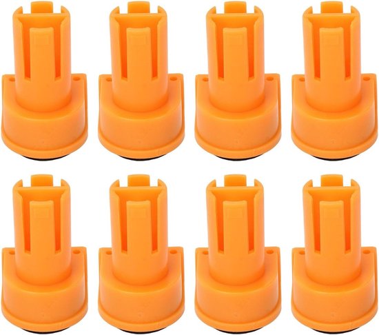 Bank Dog Set Set Van 6 Bankhonden Van Aluminiumlegering – Perfect Voor Je Werkbank Met 20 Mm Gaten! (rood) Bankhonden Set 6 Stuks