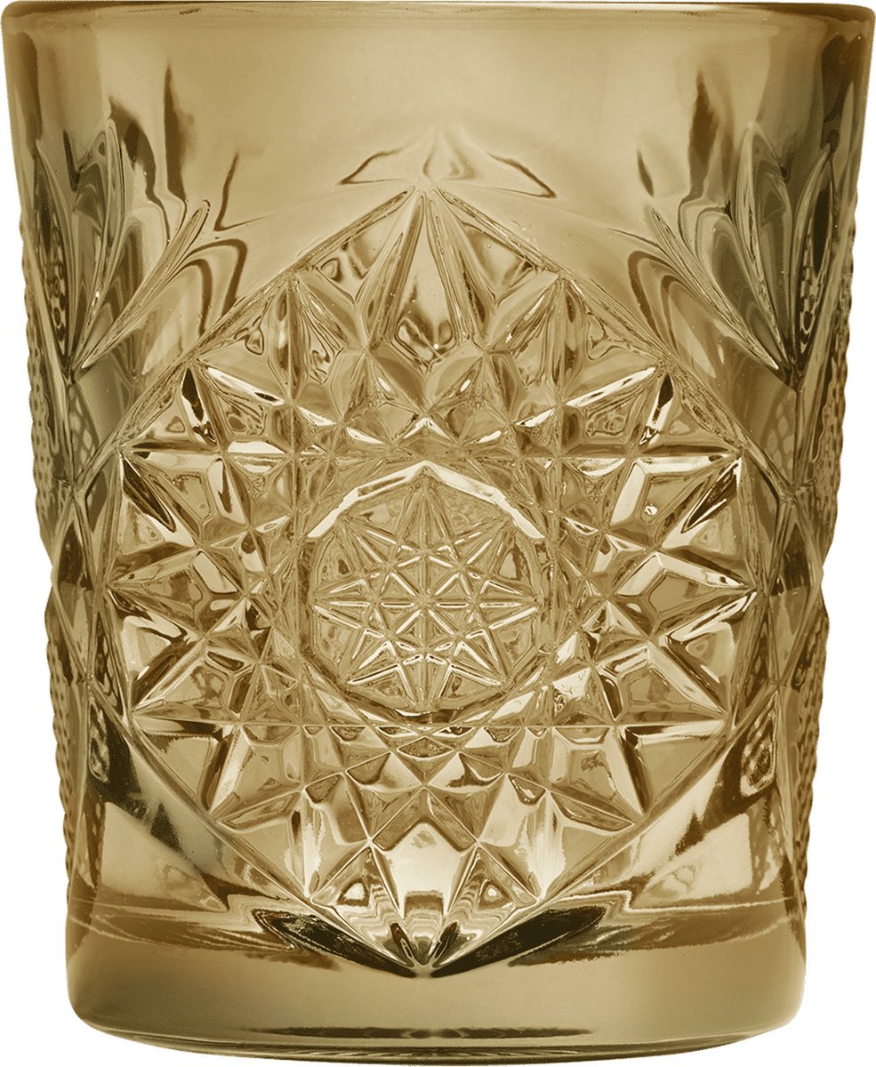 LIBBEY - Hobstar - Tumbler Oker 0,35l - set van 6