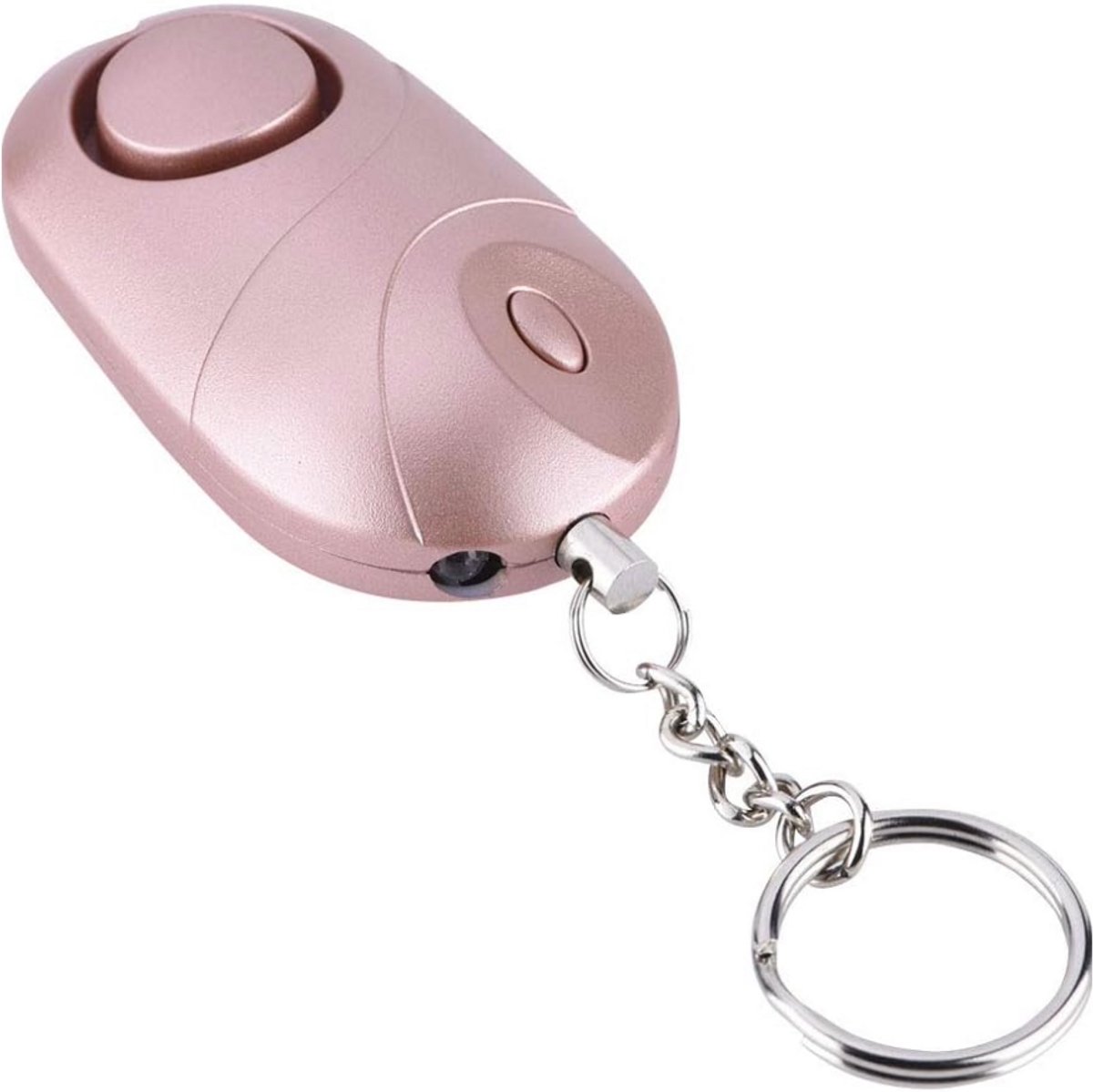 Persoonlijk Alarm Sleutelhanger – Rosé - 130dB Noodalarm met LED-lamp – Zelfverdediging voor Vrouwen, Kinderen en Senioren