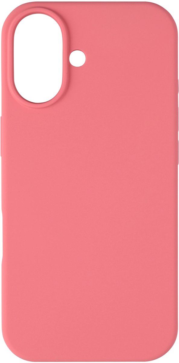Pomologic Cover Hoesje Silicone iPhone 17 – Microvezel Binnenvoering – MagSafe Compatibiliteit – Hoogwaardig Siliconenmateriaal - Roze