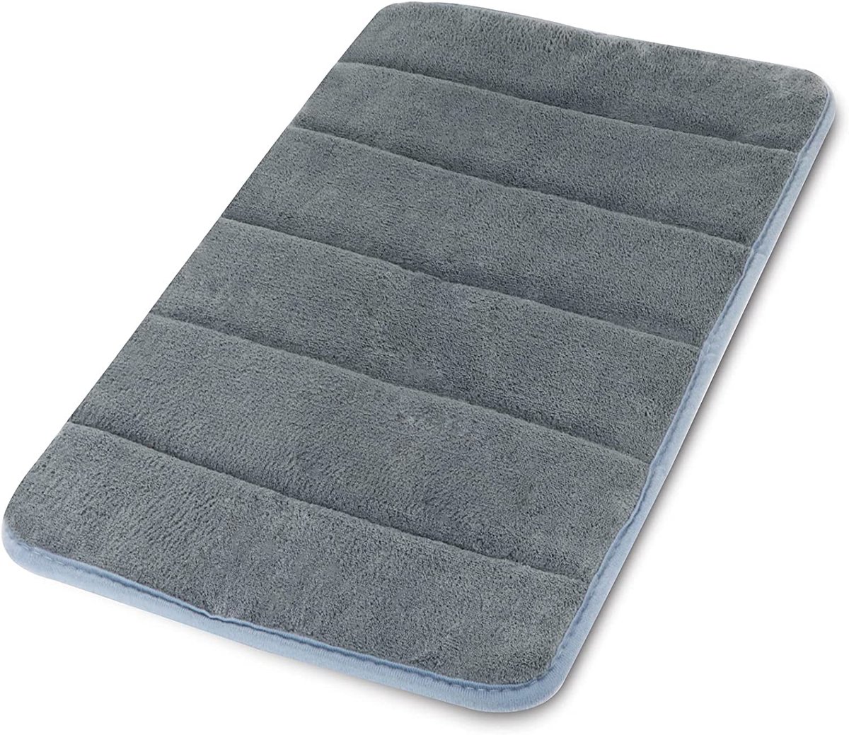 Badmat - Badkamermat Antislip Zachte Badmat Badkamertapijt 40 x 60 cm Grijs