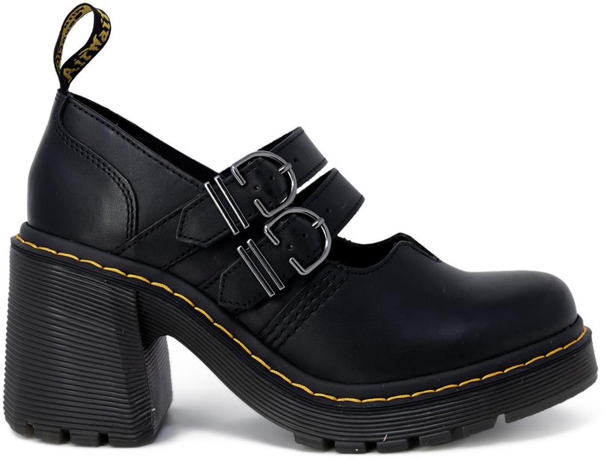 Dr. Martens Leren Veterschoenen Dames Zwart