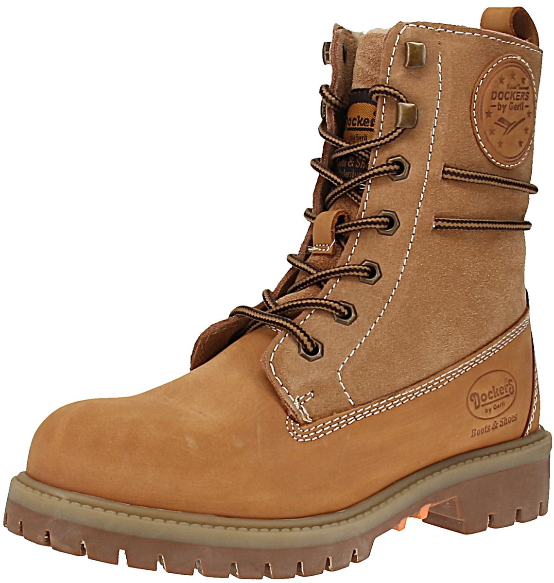 Dockers by Gerli 53AX307-300 - Dameslaarzen - 910-Golden-Tan